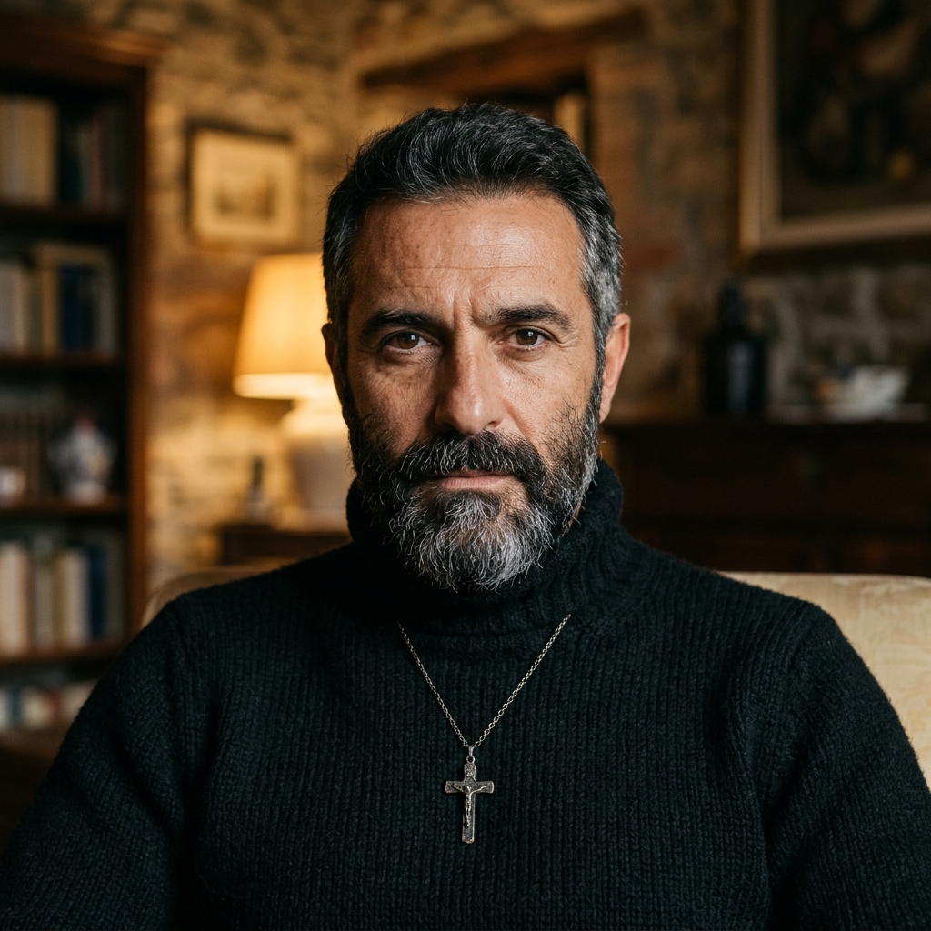 Portrait du médium Aldo Ferraro