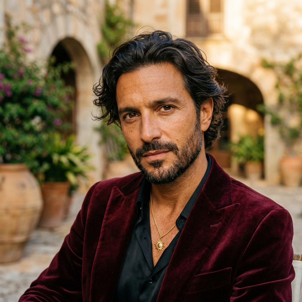 Portrait du médium Leandro Castaldi